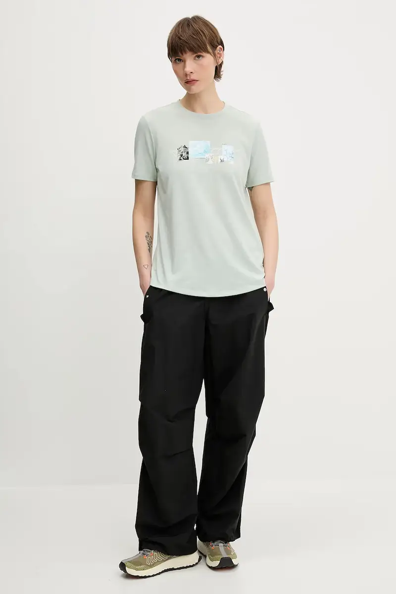 maglietta sportiva Mountain donna colore verde 1017-06510 miniatura 2