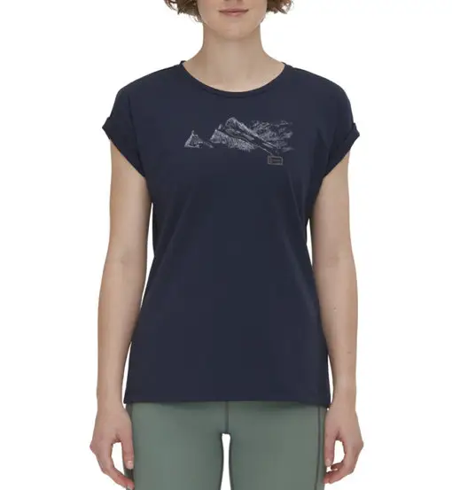 Mammut T-shirt Donna Blu 4115180