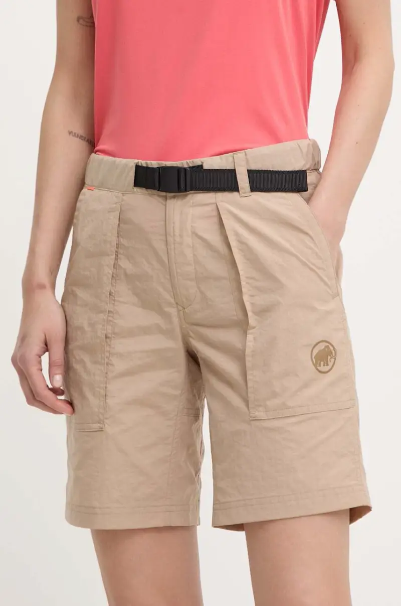 pantaloncini da esterno Hiking Cargo colore beige