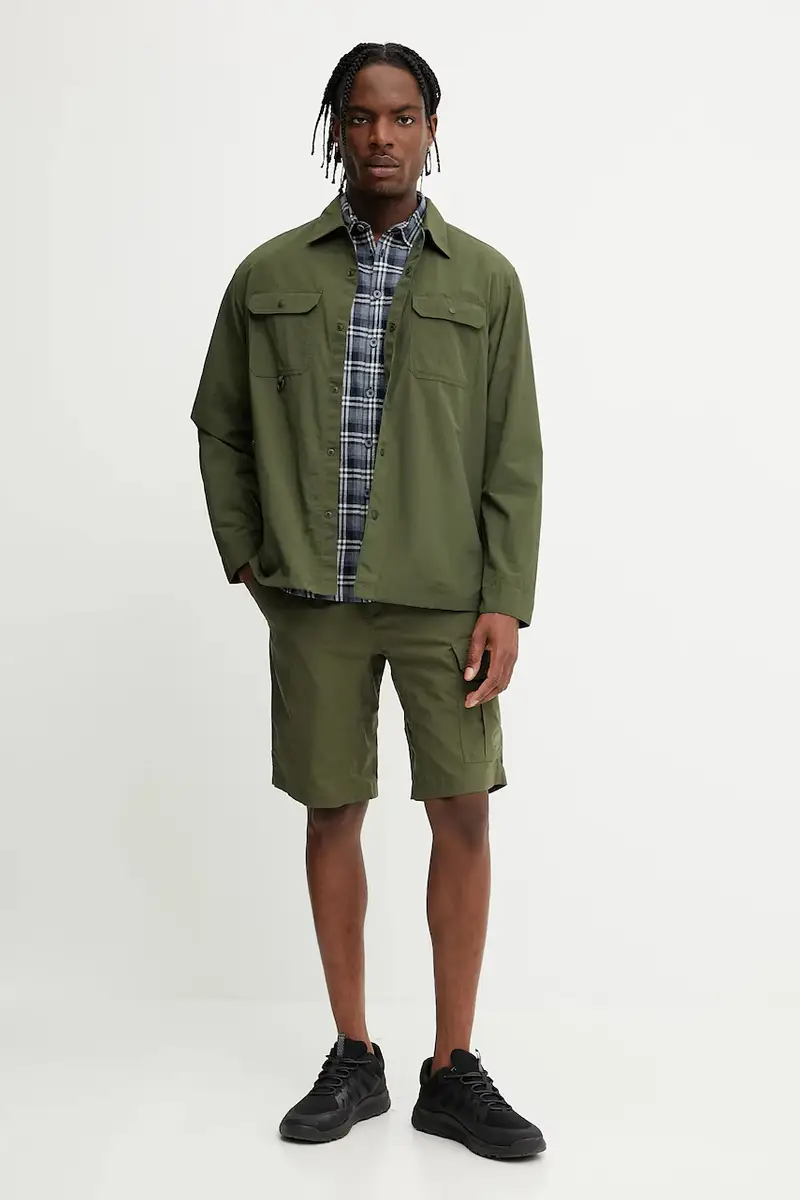 pantaloncini da esterno uomo colore verde 1023-00980 miniatura 2