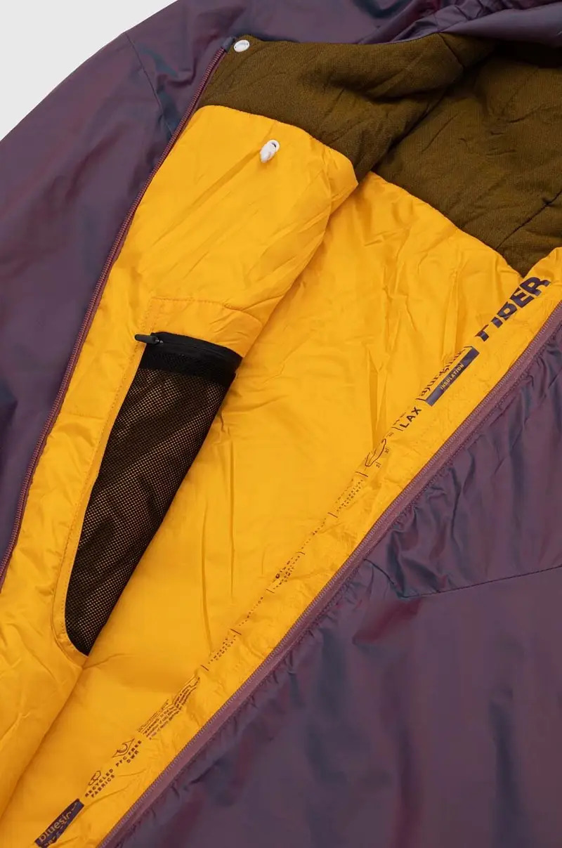 sacco a pelo colore violetto miniatura 5