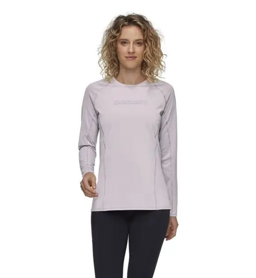 Selun FL Longsleeve W - maglia manica lunga - donna Light Violet