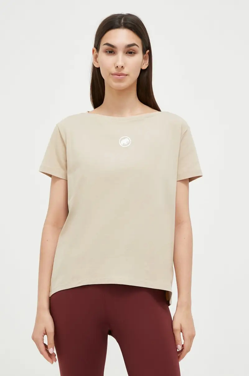 Mammut T-shirt Donna Beige 2215205