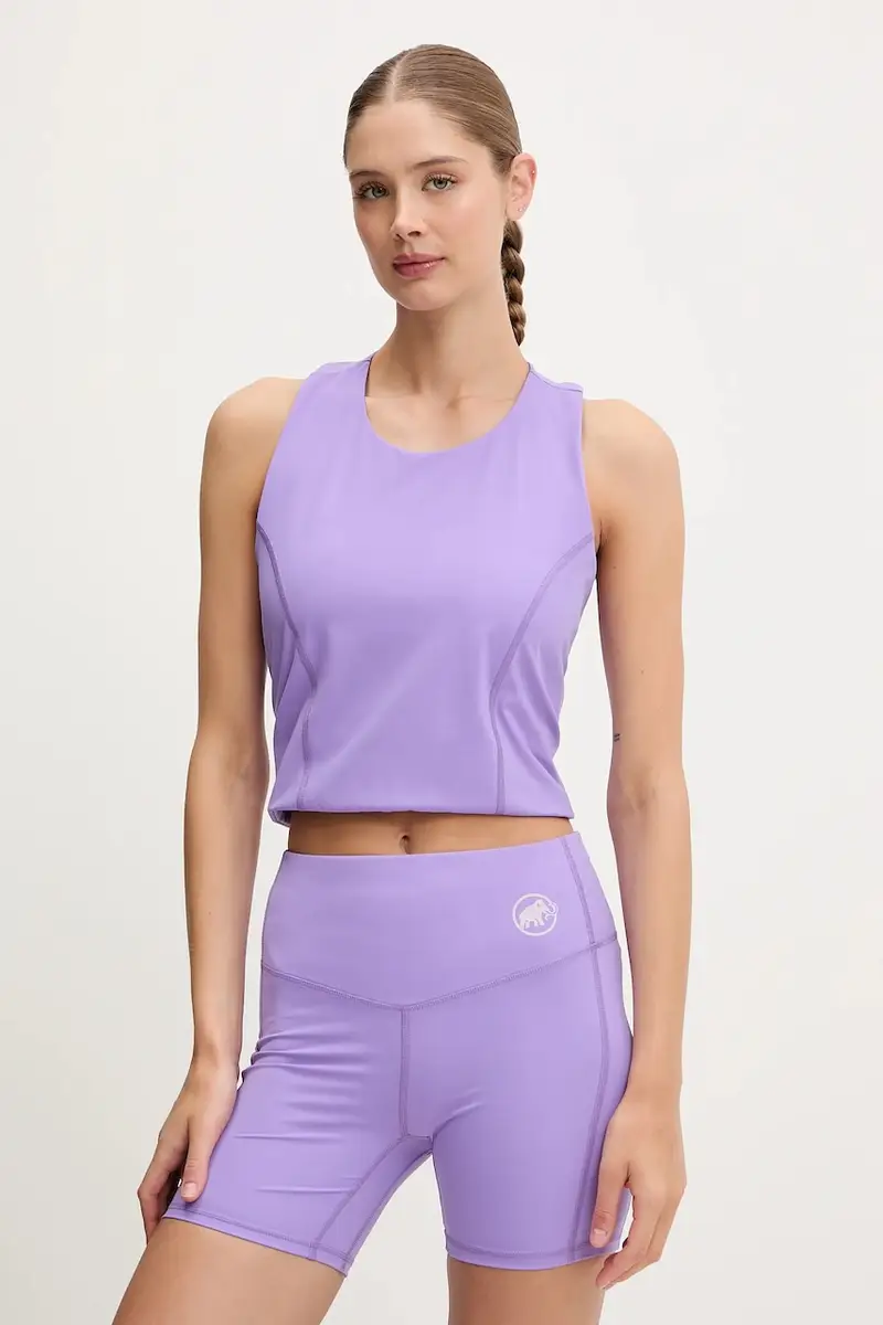top sportivo Massone colore violetto 1017-06480