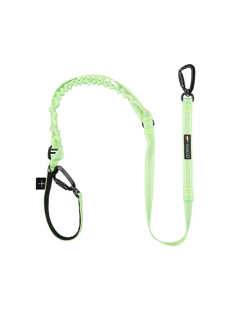 Guinzaglio per cani con moschettone in alluminio bloccabile 150/2 cm verde