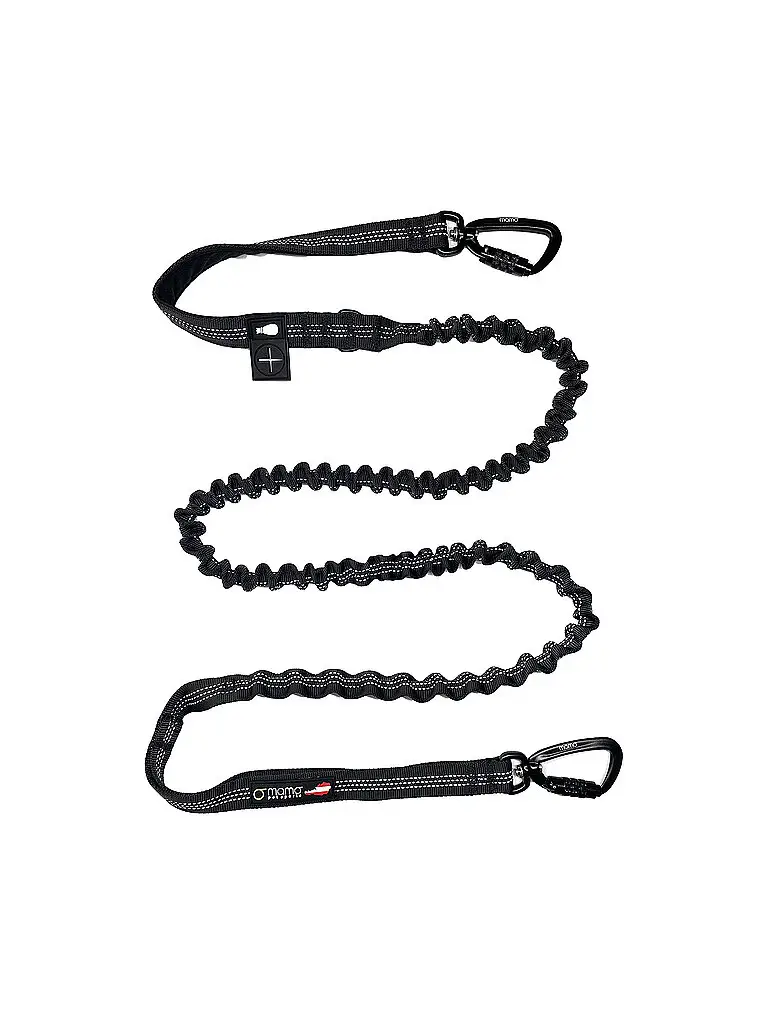 Guinzaglio per cani Mamo Bungee Leash Austria Edition 185cm nero | 20MM
