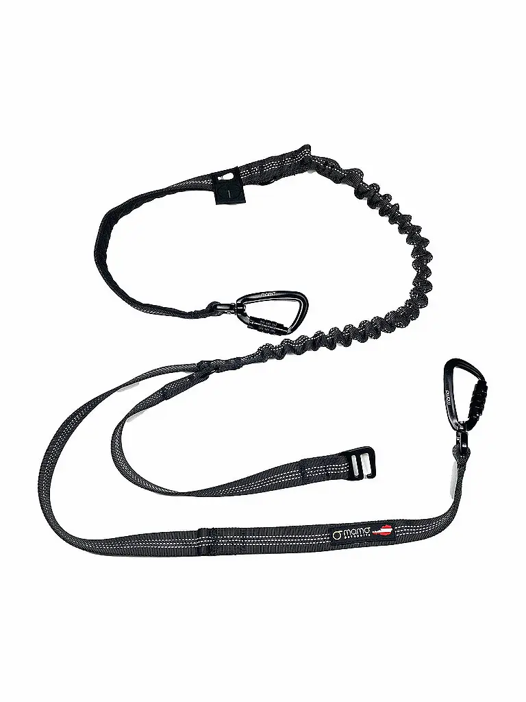 Guinzaglio per cani Mamo Switch Leash Austria Edition nero | 150/2,5CM