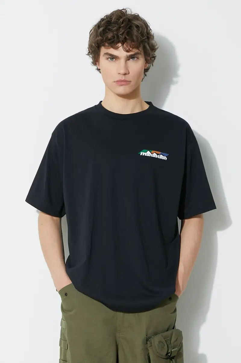 Manastash T-shirt Uomo Nero 2253664