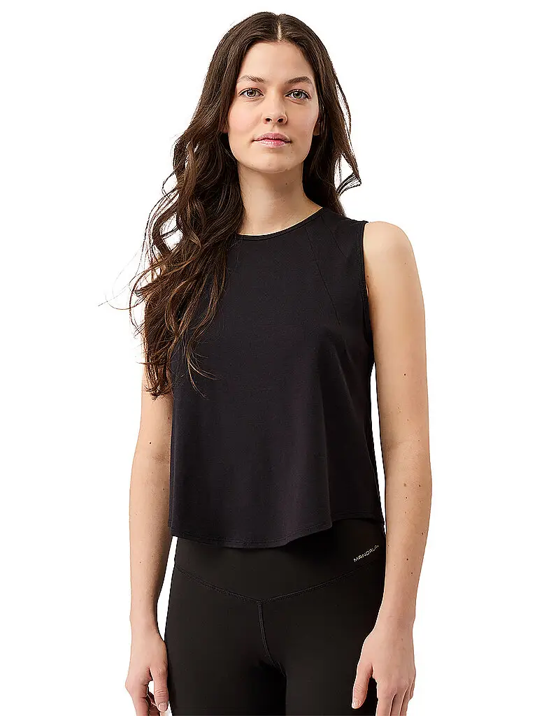 Canotta da yoga cropped da donna nero | XS