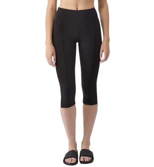 Capri W - leggings fitness - donna Black