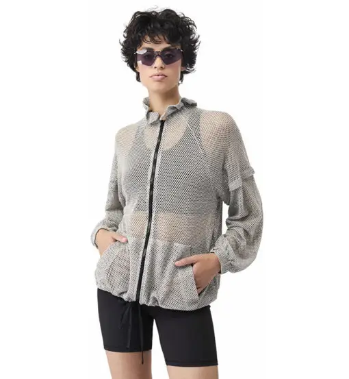 Mesh W - felpa - donna Grey