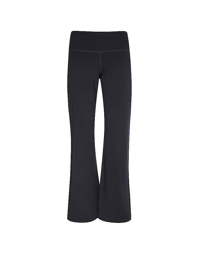 Pantaloni da yoga da donna a gamba larga blu | XS