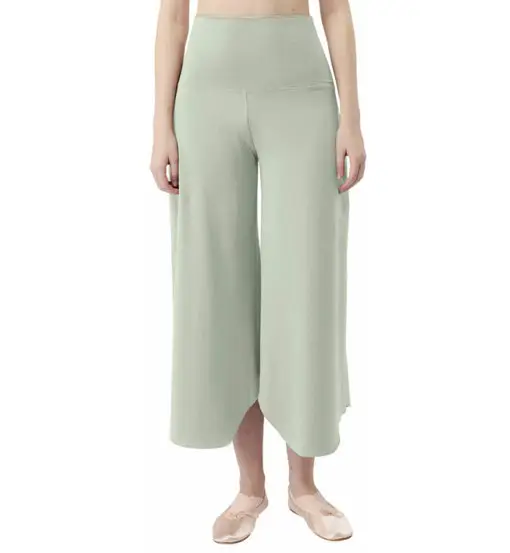 Roll over Tulip W - pantaloni fitness - donna Green