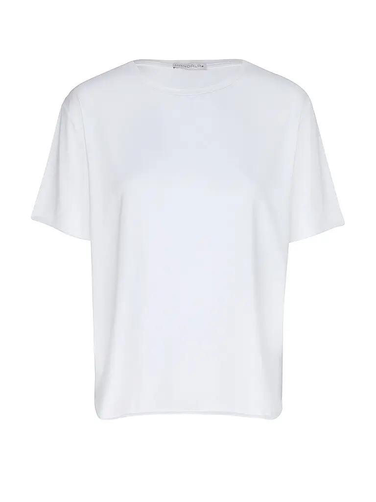 Yogashirt Halfmoon da donna bianco | XS