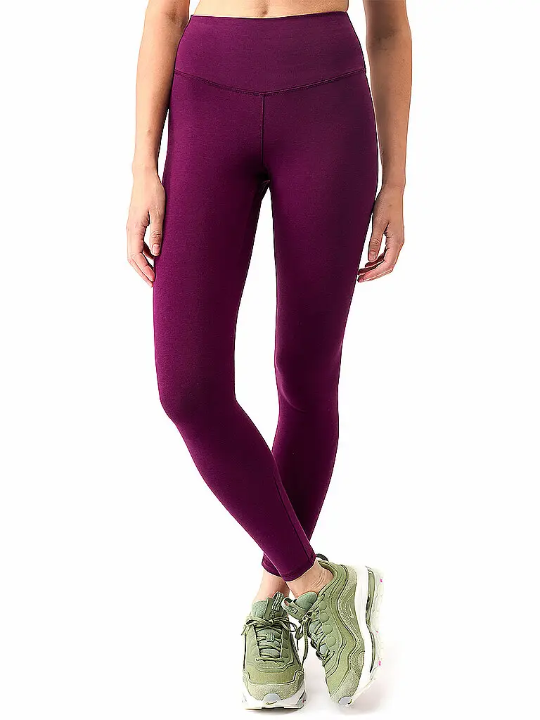 Yogatight da donna a vita alta a figura intera bacca | XS