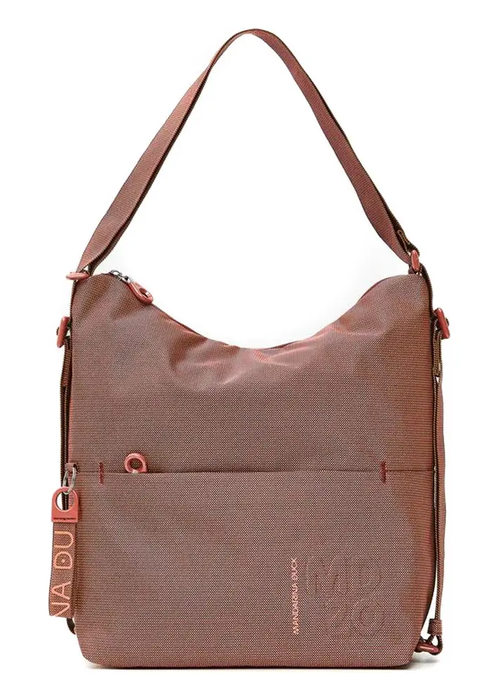 Borsa a spalla zaino Mandarina Duck MD20 MT38 Pecan Nut