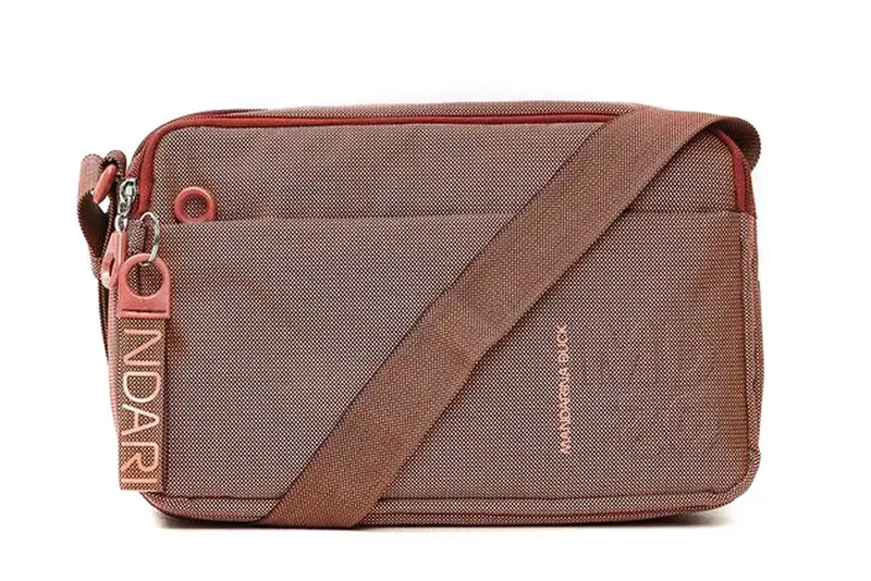 Borsa a tracolla espandibile Mandarina Duck MD20 MT48 Pecan Nut