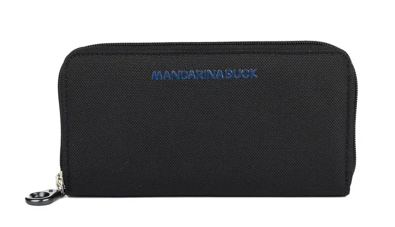 Portafoglio donna con zip Mandarina Duck MD20 MPN1 Nero