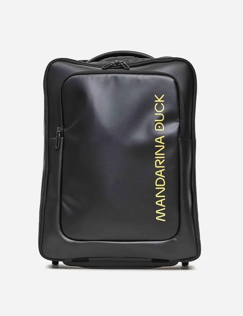 Zaini trolley soft nero Eco Coated 54x38,5x18 Uomo P10OSV06 651