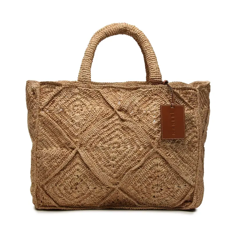 Borsetta Manebi Sunset Bag Large V 2.2 AC Beige