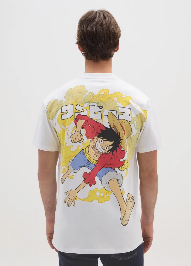 MANGA T-shirt Bianco 4122944 miniatura 3