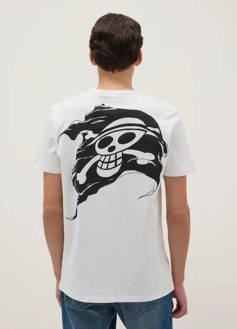 MANGA T-shirt Uomo Bianco 4330596 miniatura 3