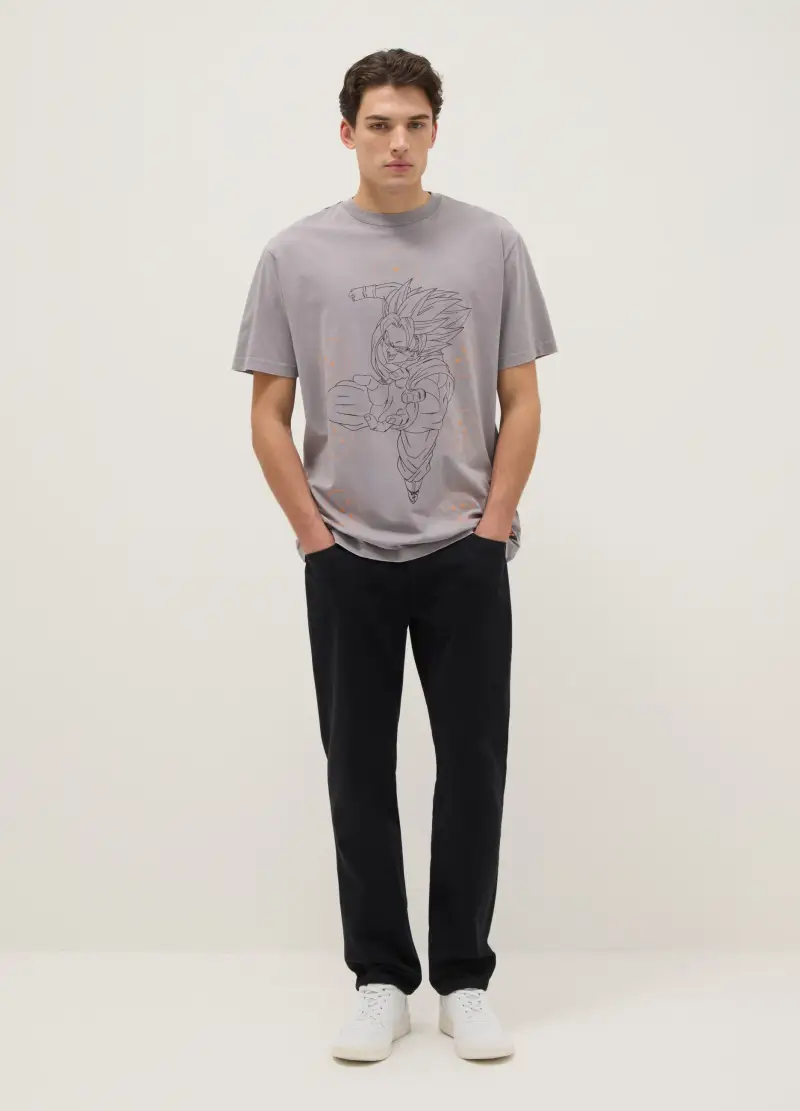 MANGA T-shirt Uomo Grigio 4330600 miniatura 2