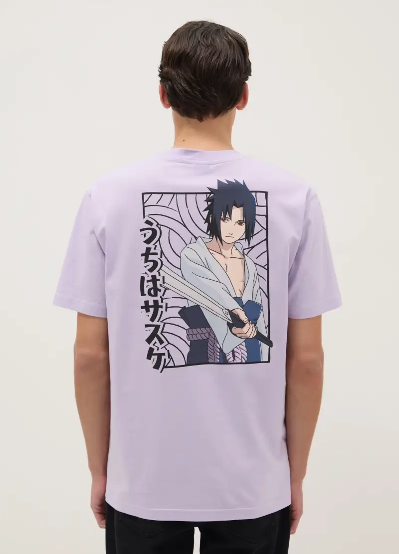 MANGA T-shirt Uomo Viola 4330602 miniatura 3