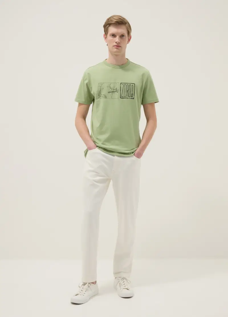 MANGA T-shirt Uomo Verde 4330597 miniatura 2