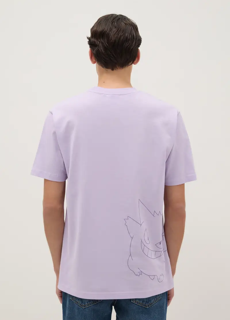 MANGA T-shirt Uomo Viola 4330603 miniatura 3