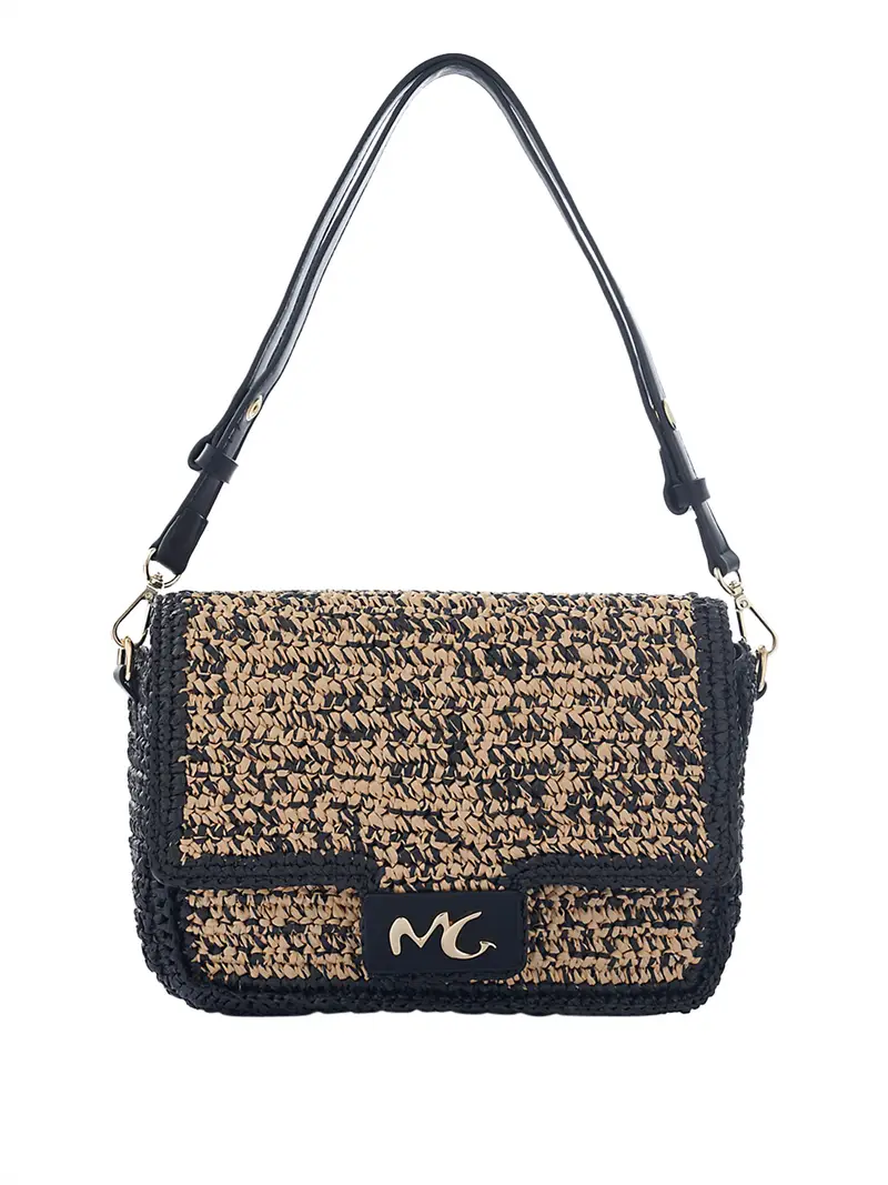 MANILA GRACE Borsa a mano Donna Nero 2494011