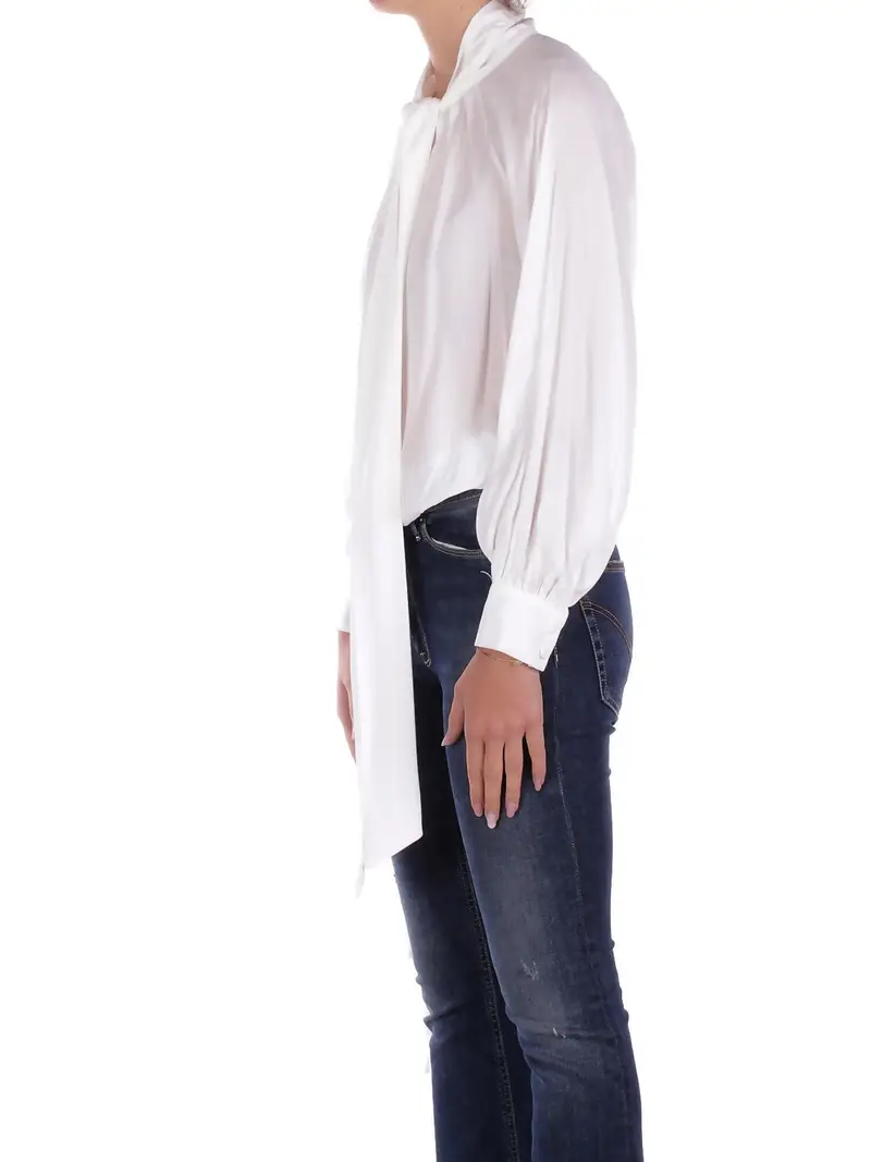 Camicia Donna MANILA GRACE Vanilla Blusa m/l miniatura 2