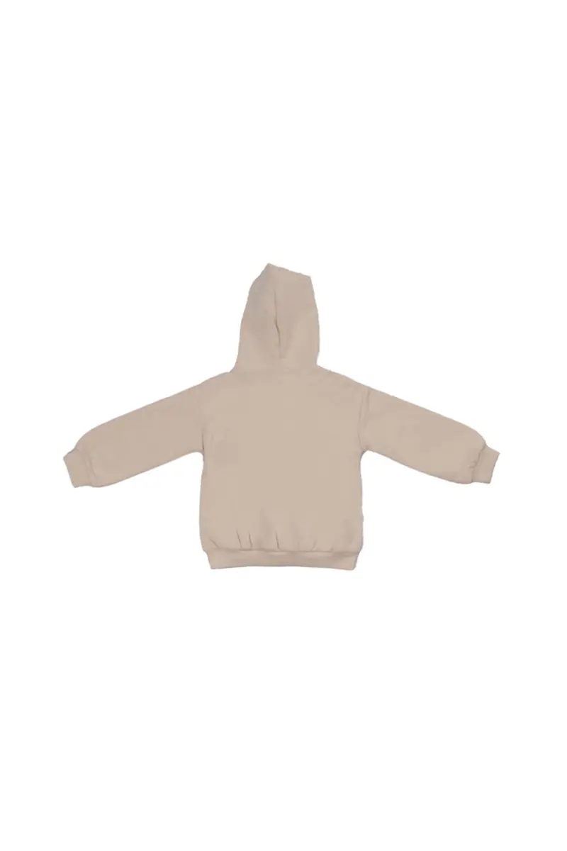 Felpa Bambina MANILA GRACE Cappuccino Maxi felpa miniatura 2