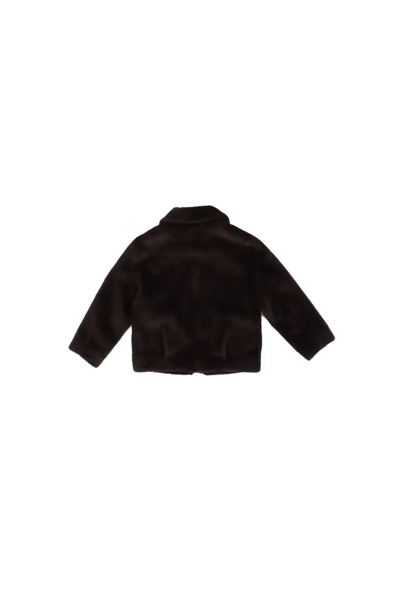 Giubbotto Bambina MANILA GRACE Cioccolato miniatura 2