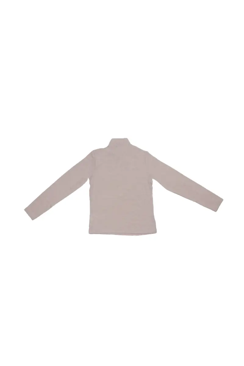 Maglia Bambina MANILA GRACE Cappuccino Dolcevita miniatura 2