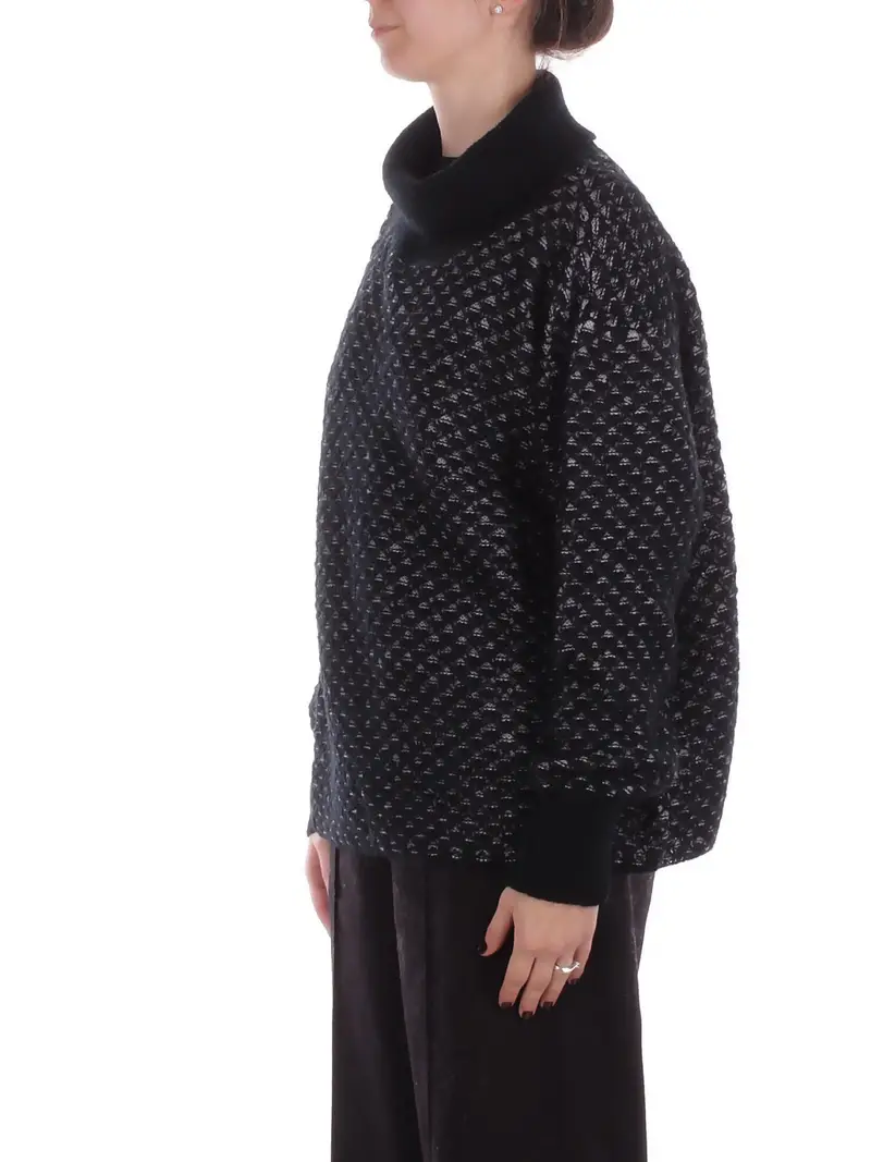 MANILA GRACE Cardigan Donna Nero 3748741 miniatura 2