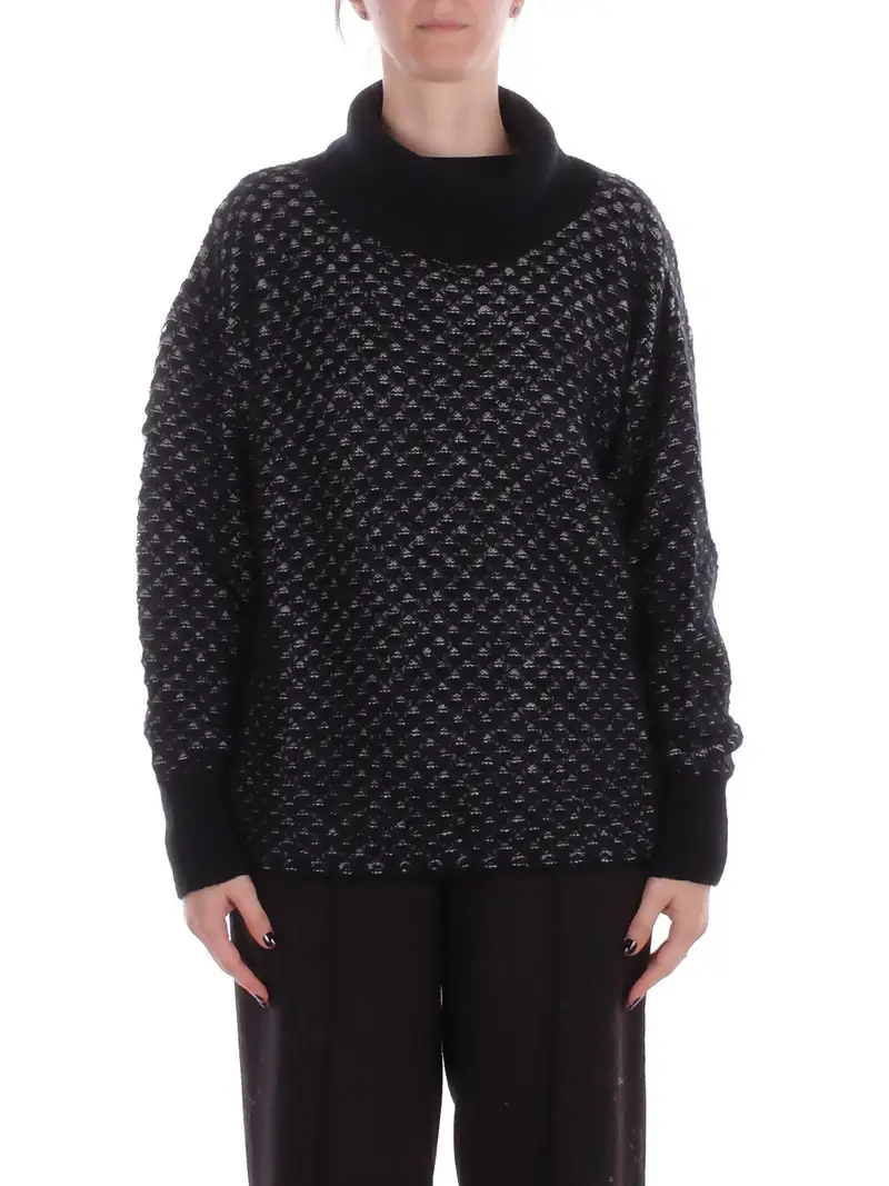 MANILA GRACE Cardigan Donna Nero 3748741