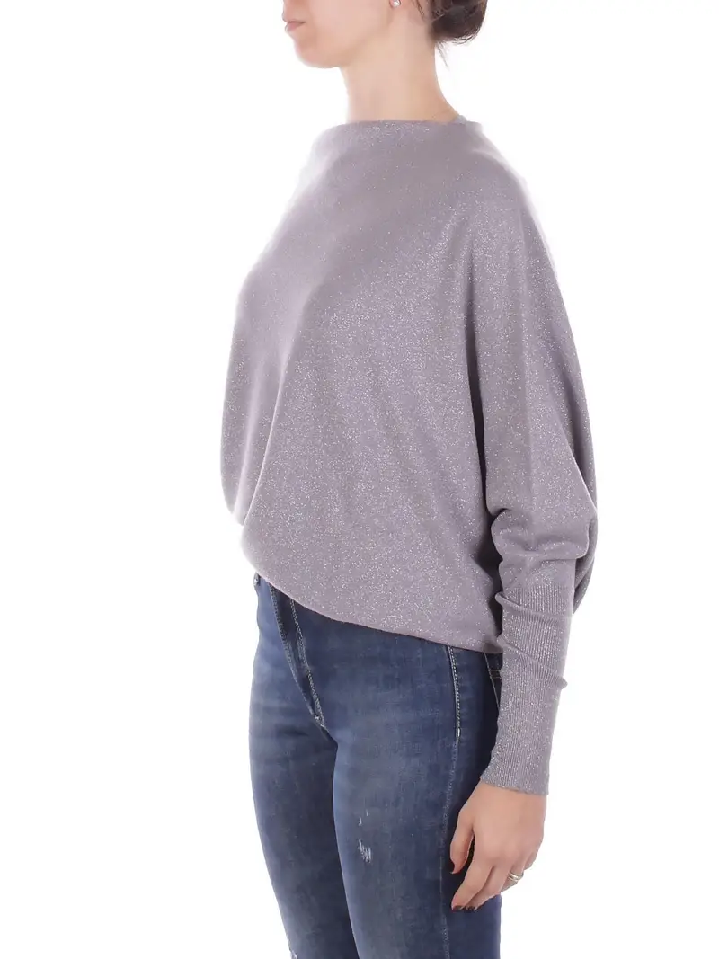 Maglia Donna MANILA GRACE Stone Maglia asimmetrica miniatura 2