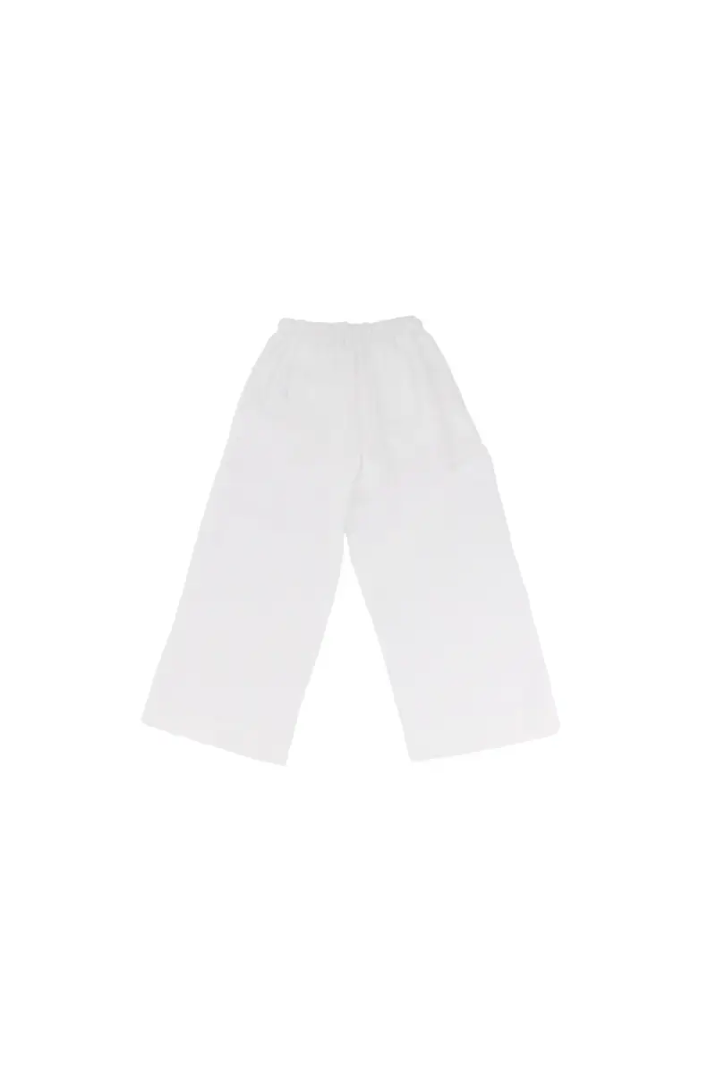 Pantalone Bambina MANILA GRACE Latte Pantalone miniatura 2