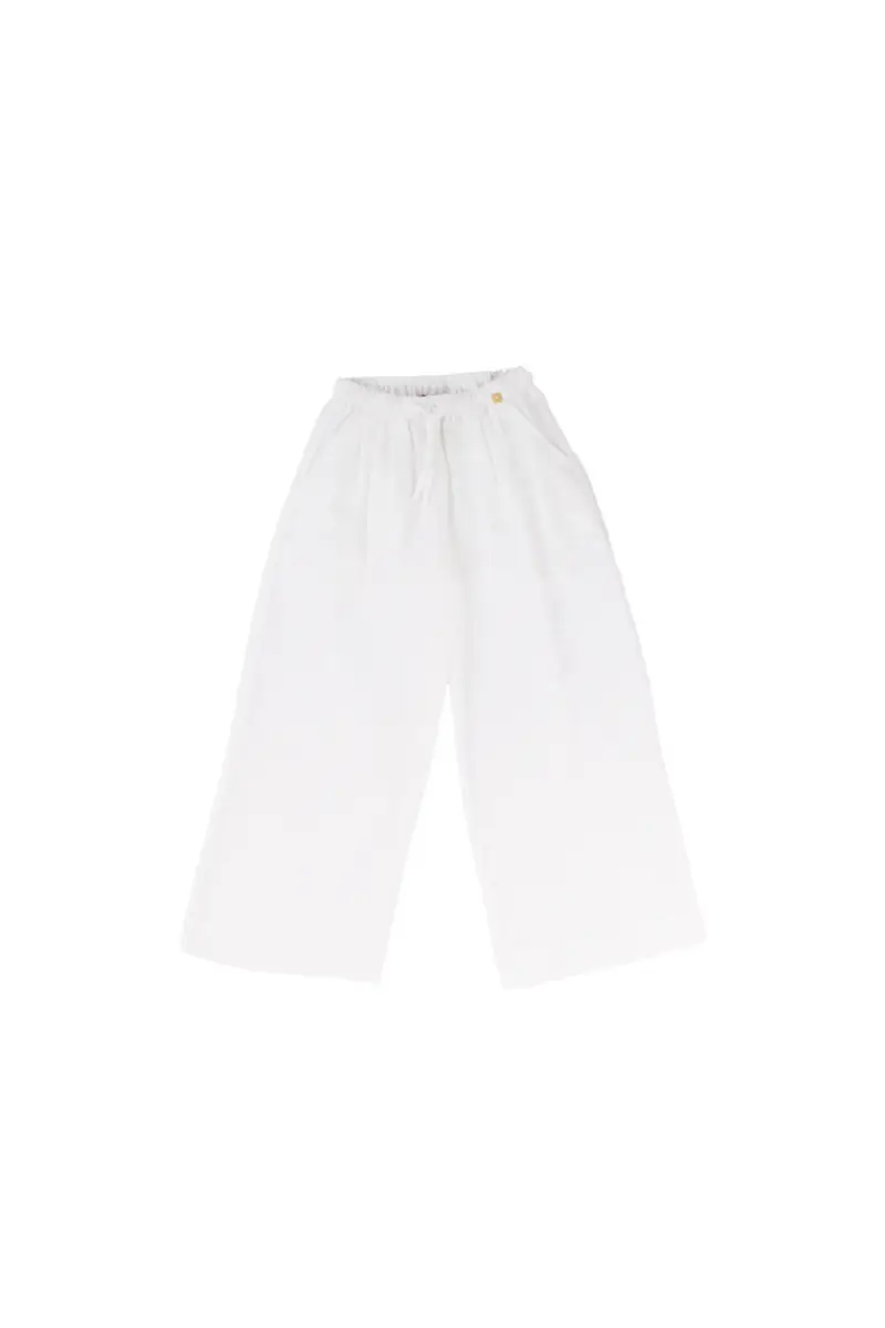 Pantalone Bambina MANILA GRACE Latte Pantalone