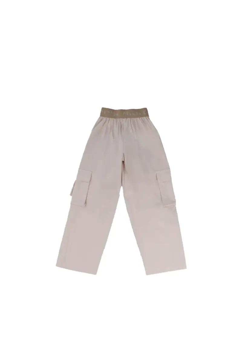 Pantalone Bambina MANILA GRACE Sabbia Pantalone miniatura 2