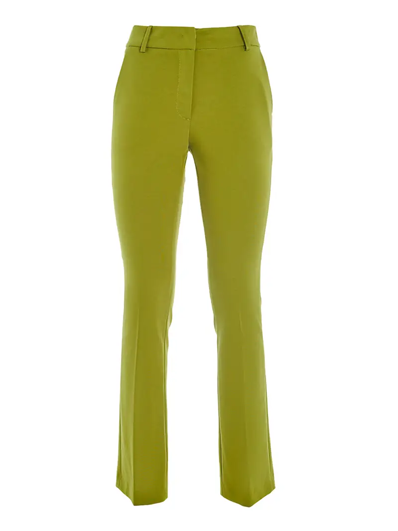 pantalone chino manila grace da donna - verde