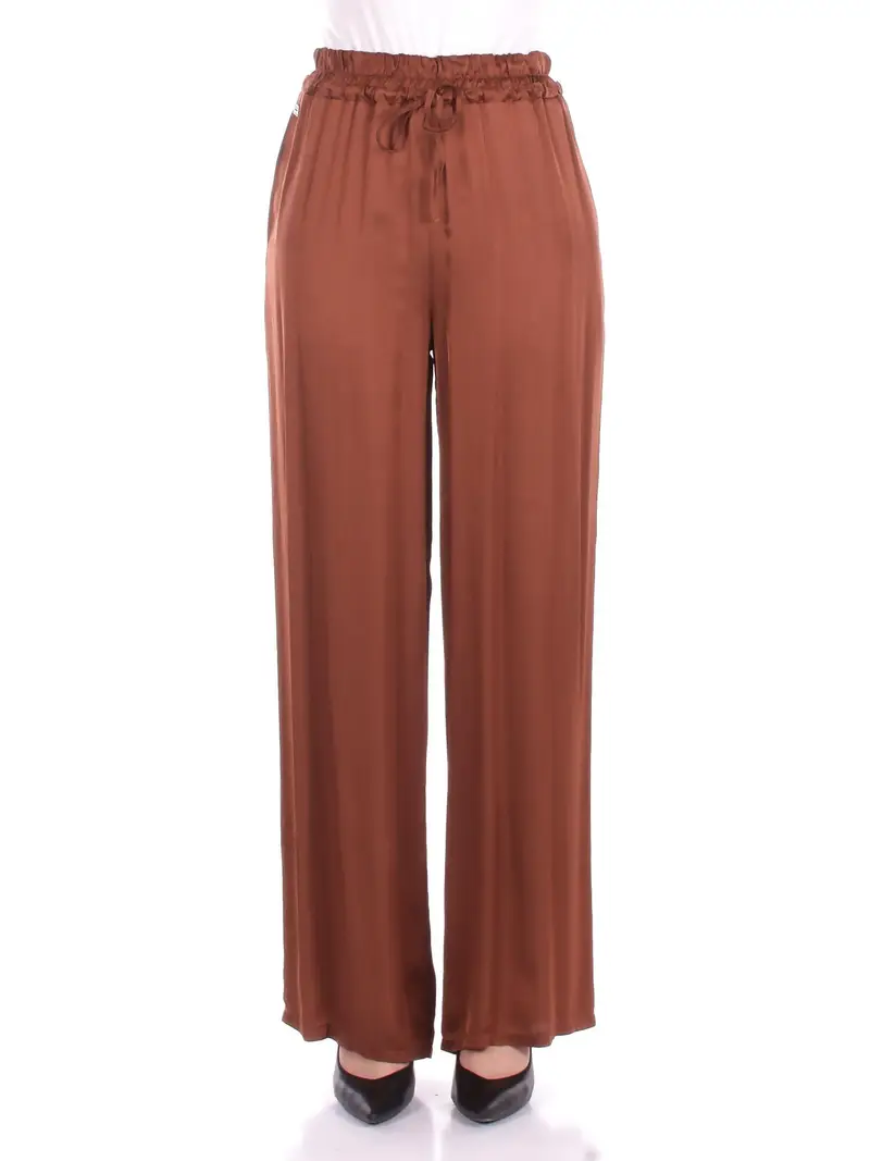 Pantalone Donna MANILA GRACE Terra Pantalone doppio fas