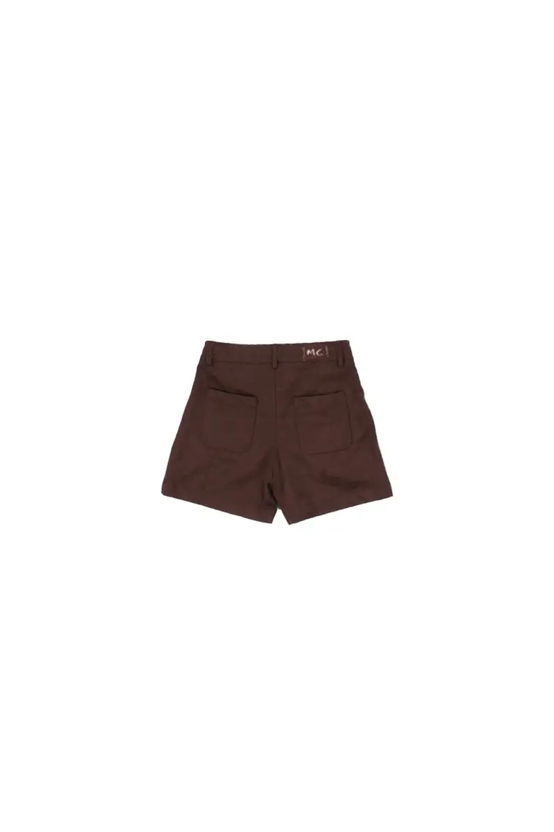 Shorts Bambina MANILA GRACE Cioccolato Shorts cerato miniatura 2