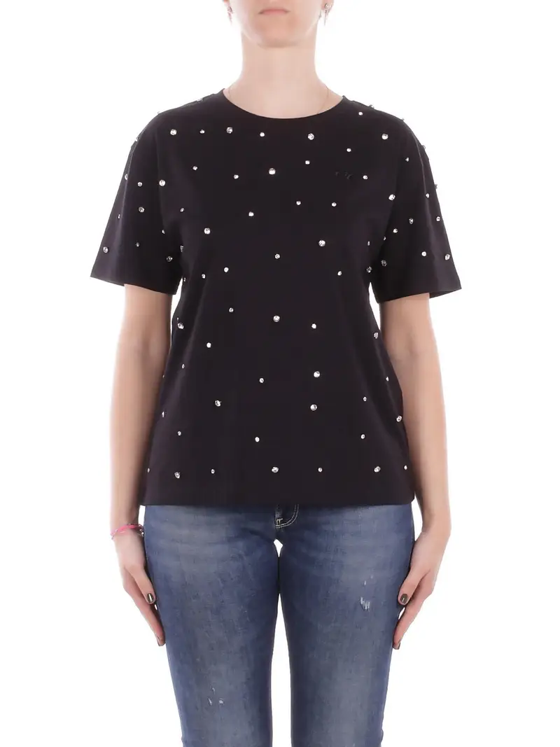 MANILA GRACE T-shirt Donna Nero 3893975