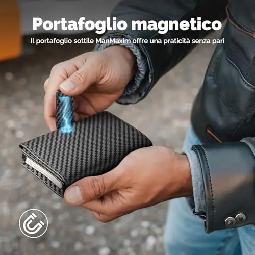 Manmaxim Porta carte di credito Uomo 3368922 miniatura 2
