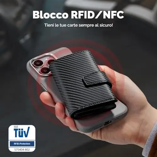 Manmaxim Porta carte di credito Uomo 3368922 miniatura 3