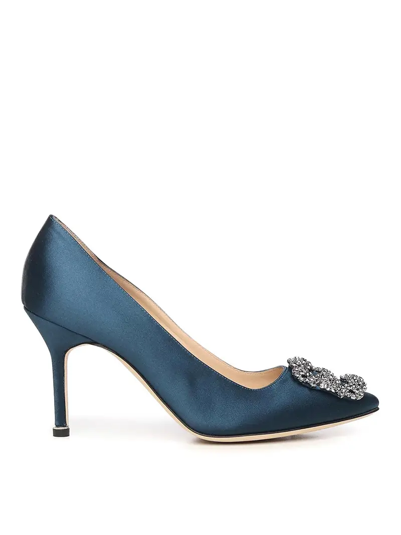 Manolo Blahnik Décolleté Blu 4162095