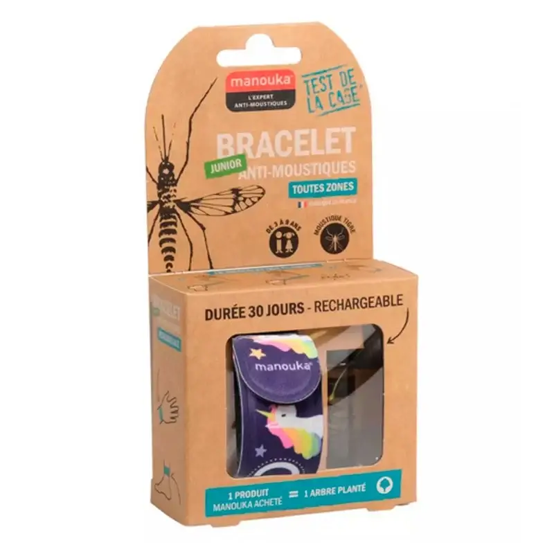 Bracciale Antizanzare Junior - Ricaricabile - Unicorno