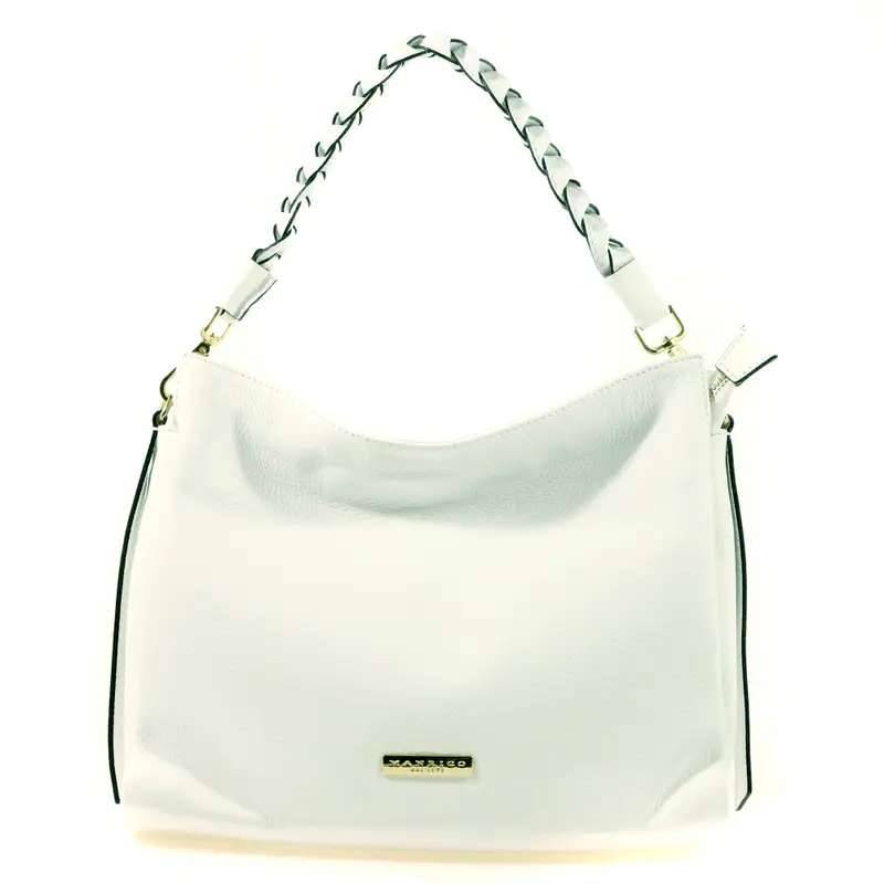 Manrico Borsa a spalla Bianco 1414602